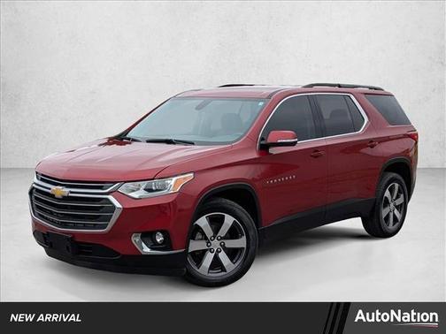 Cajun Red Tintcoat 2019 Chevrolet Traverse LT Leather