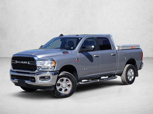 Billet Silver Metallic Clearcoat 2022 RAM 2500 Big Horn Crew Cab 4x4 6'4' Box