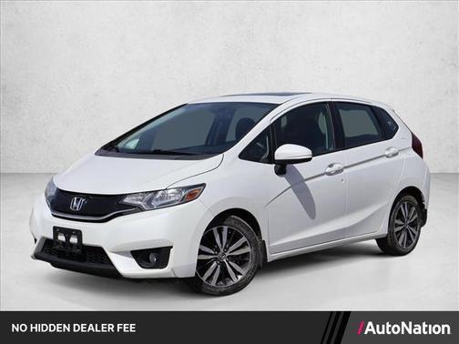 White Orchid Pearl 2017 Honda Fit EX