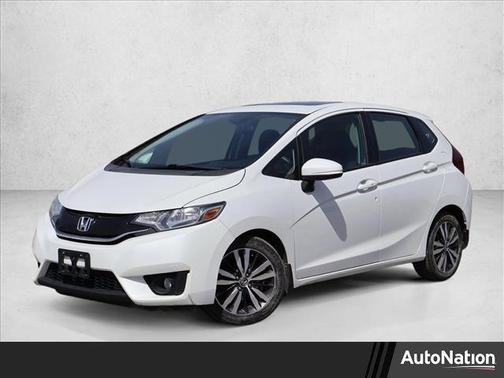 White Orchid Pearl 2017 Honda Fit EX