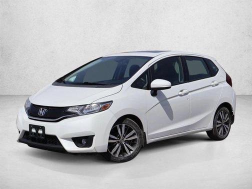 White Orchid Pearl 2017 Honda Fit EX