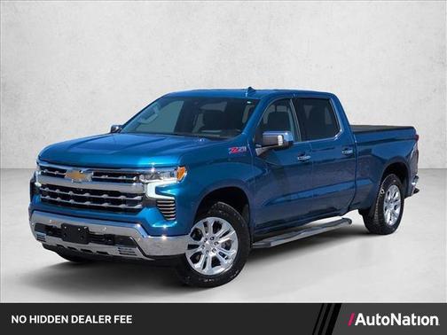 Glacier Blue Metallic 2024 Chevrolet Silverado 1500 LTZ