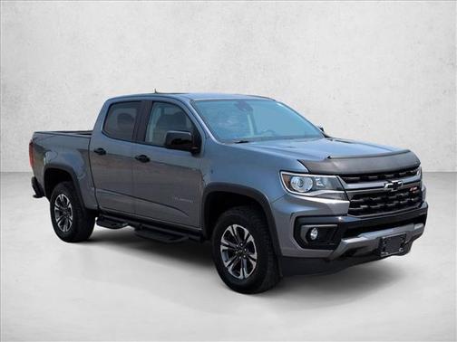Satin Steel Metallic 2021 Chevrolet Colorado Z71