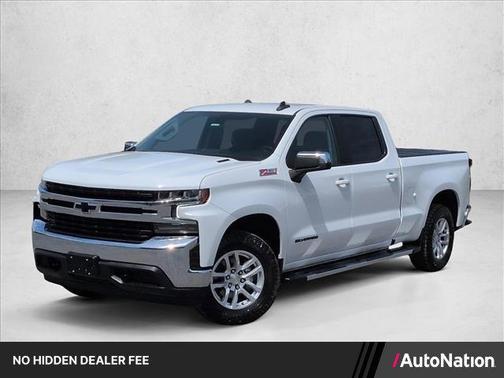 Summit White 2021 Chevrolet Silverado 1500 LT