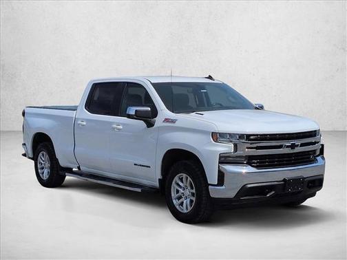 Summit White 2021 Chevrolet Silverado 1500 LT