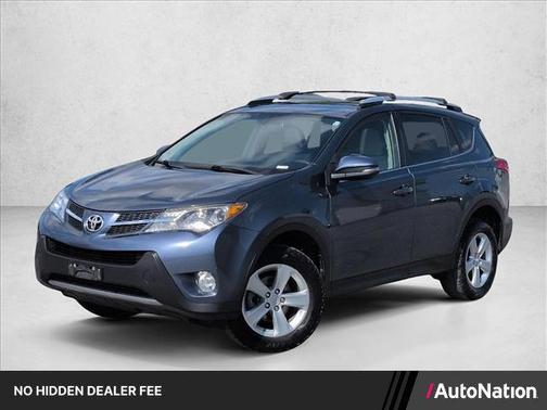 Shoreline Blue Metallic 2014 Toyota RAV4 XLE