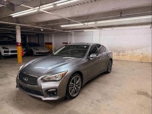 Liquid Platinum 2015 INFINITI Q50 Sport