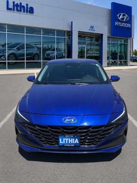 Intense Blue 2023 Hyundai ELANTRA HEV Limited