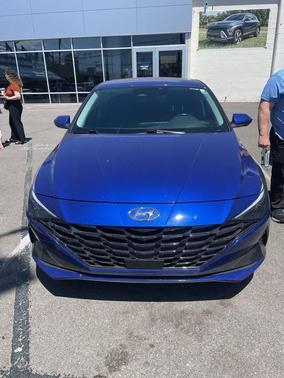 Intense Blue 2023 Hyundai ELANTRA HEV Limited