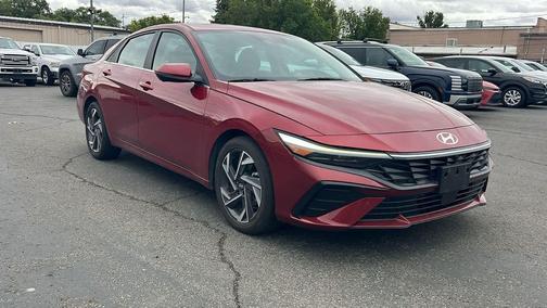 Ultimate Red 2024 Hyundai ELANTRA Limited