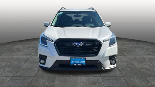 Crystal White Pearl 2022 Subaru Forester Premium