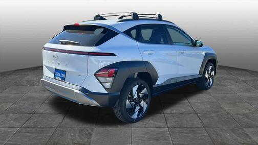 Serenity White 2026 Hyundai SANTA FE HEV Calligraphy