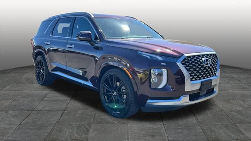 Sierra Burgundy 2021 Hyundai PALISADE Calligraphy