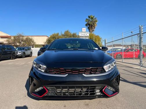 Aurora Black 2022 Kia Forte GT-Line