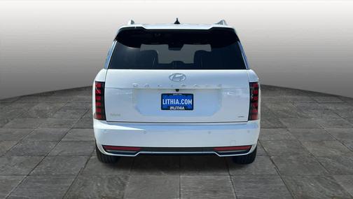 Creamy White Pearl 2026 Hyundai Palisade Hybrid Calligraphy