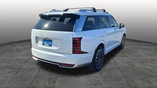 Creamy White Pearl 2026 Hyundai Palisade Hybrid Calligraphy
