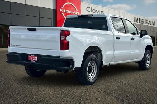 Summit White 2022 Chevrolet Silverado 1500 WT