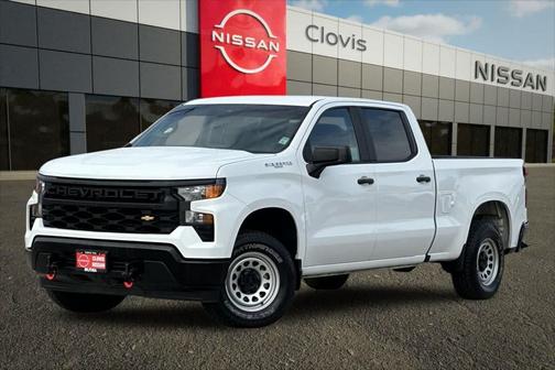 Summit White 2022 Chevrolet Silverado 1500 WT