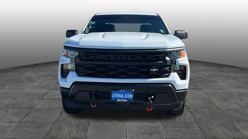 Summit White 2022 Chevrolet Silverado 1500 WT