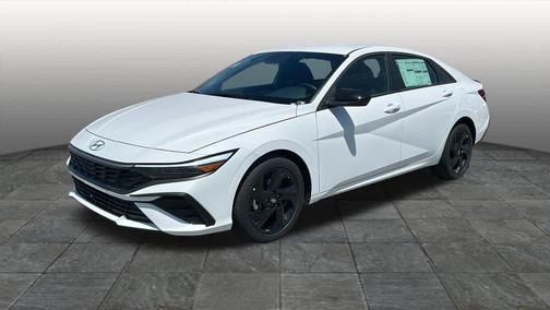 Serenity White 2026 Hyundai ELANTRA Sport