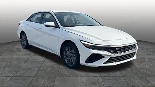 Serenity White 2026 Hyundai ELANTRA HEV Blue