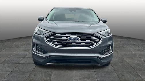 Carbonized Gray Metallic 2022 Ford Edge Titanium