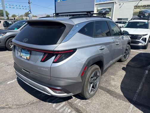 Shimmering Silver 2025 Hyundai TUCSON Hybrid SEL Convenience