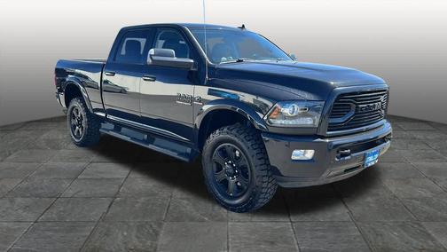 Brilliant Black Crystal Pearlcoat 2018 RAM 2500 Laramie Crew Cab 4x4 6'4' Box