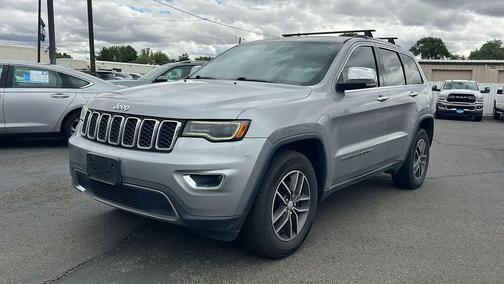 Billet Silver Metallic Clearcoat 2017 Jeep Grand Cherokee Limited