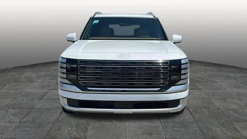 Creamy White Pearl 2026 Hyundai Palisade Hybrid Calligraphy