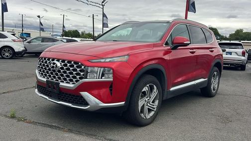 Calypso Red 2022 Hyundai SANTA FE SEL 2.4