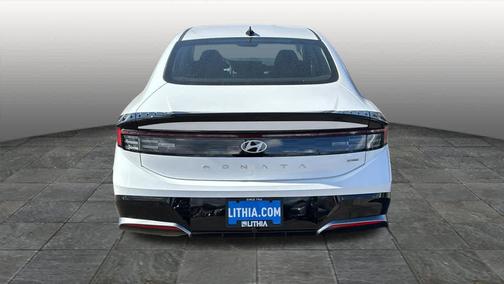 Serenity White 2026 Hyundai SONATA SEL