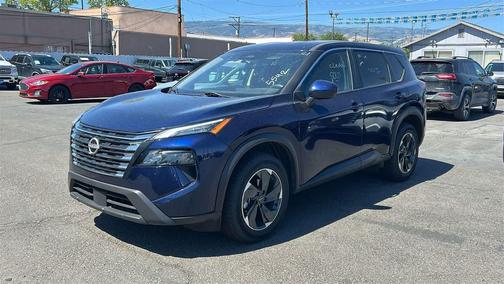 Deep Ocean Blue Pearl 2024 Nissan Rogue SV