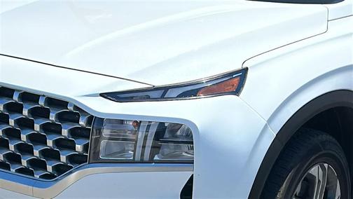 Quartz White 2021 Hyundai SANTA FE SEL 2.4