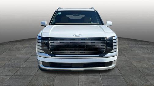 Creamy White Pearl 2026 Hyundai Palisade Hybrid Calligraphy
