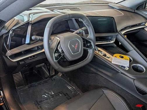 Black 2026 Chevrolet Corvette Stingray w/1LT