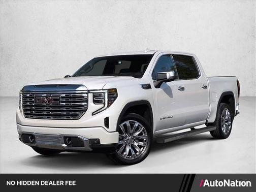 White Frost Tricoat 2023 GMC Sierra 1500 Denali