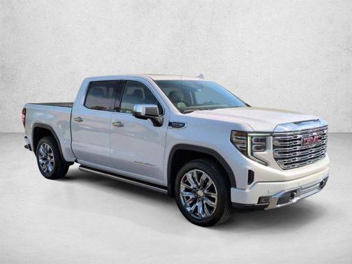 White Frost Tricoat 2023 GMC Sierra 1500 Denali