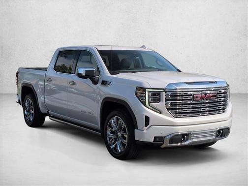 White Frost Tricoat 2023 GMC Sierra 1500 Denali
