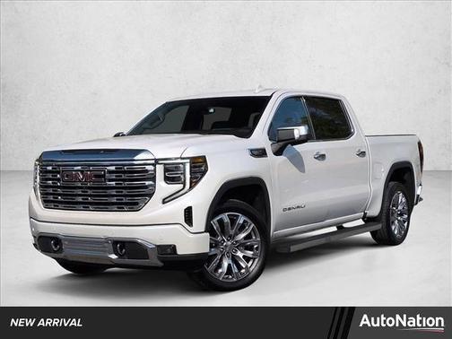 White Frost Tricoat 2023 GMC Sierra 1500 Denali
