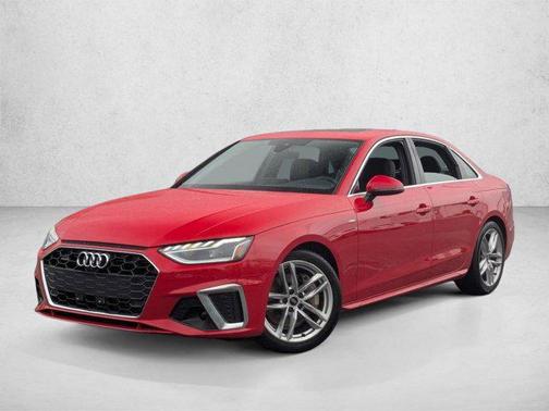 Tango Red Metallic 2023 Audi A4 45 S line Premium Plus