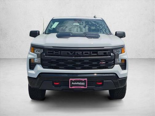 Summit White 2026 Chevrolet Silverado 1500 Custom Trail Boss