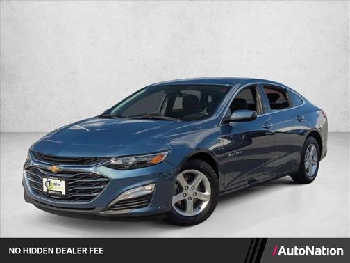Lakeshore Blue Metallic 2024 Chevrolet Malibu 1LS