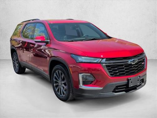 Radiant Red Tintcoat 2023 Chevrolet Traverse RS