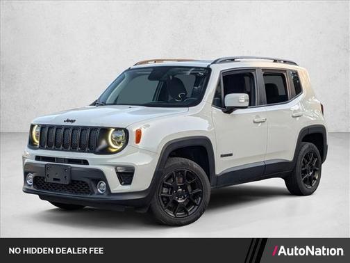 Alpine White Clearcoat 2020 Jeep Renegade Altitude