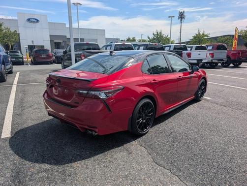Midnight Black Metallic 2021 Toyota Camry XSE