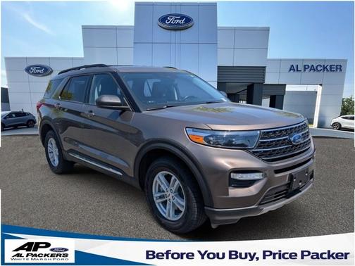 STONE GRAY METALLIC 2021 Ford Explorer XLT