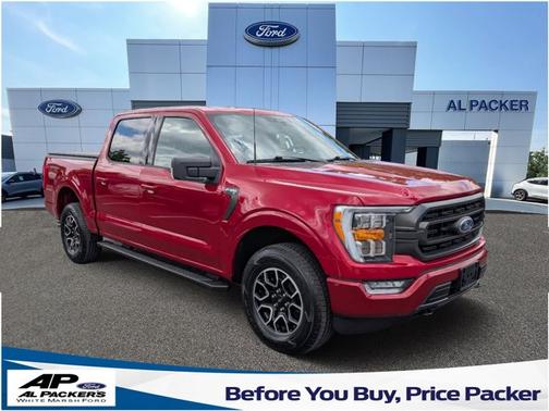 RAPID RED MET TINTED CC 2022 Ford F-150 XLT