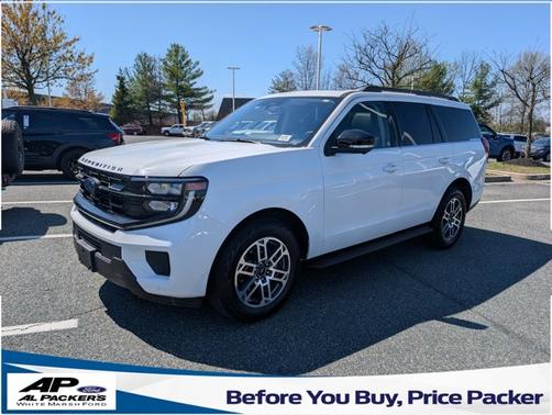 OXFORD WHITE 2025 Ford Expedition ACTIVE