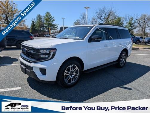 OXFORD WHITE 2025 Ford Expedition ACTIVE